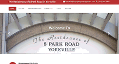 Desktop Screenshot of 8parkroad.com